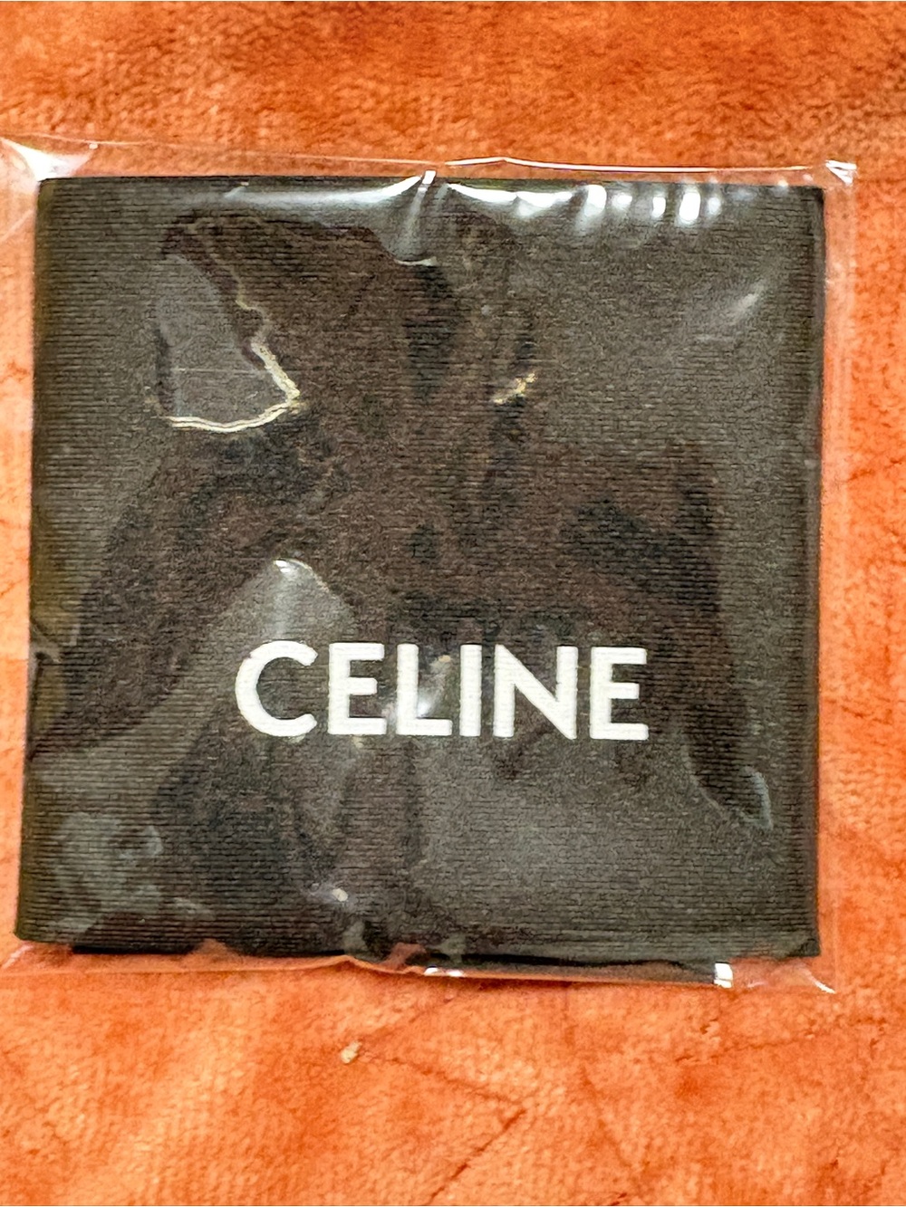 Celine Phone Pouch Crossbody Off White Leather Mini Bag Case New - Picture 11 of 12